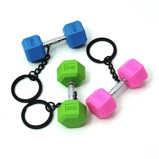 Dumbbell Keychains